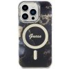 Guess GUHMP14XHTMRSK iPhone 14 Pro Max 6.7 czarny/black hardcase Golden Marble MagSafe